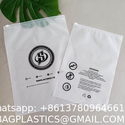 Frosted Packaging Bag,50PCS 5.5 * 7.9"Clear Plastic Poly Bags,3 Mil Reclosable Clear Ziplock Poly Bags