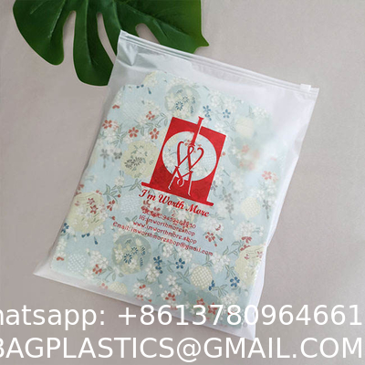 Frosted Packaging Bag,50PCS 5.5 * 7.9"Clear Plastic Poly Bags,3 Mil Reclosable Clear Ziplock Poly Bags