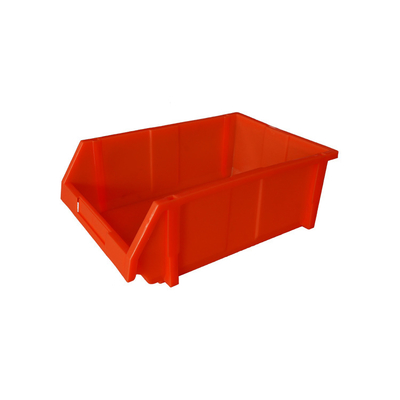 Large Warehouse Garage Tool Storage Picking Stackable Plastic Storage Part Bins Stackable Plastic Storage Bins Multi Function Plastic Shelf Bin Storage Racking Bin with Divider