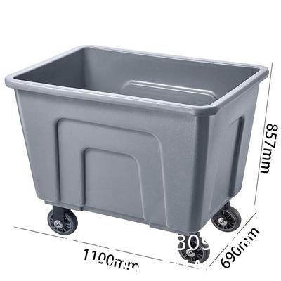 Bathroom, Hotel Trolley, Apartment, Hospital, School, Laundry Storage, Laundry Trolley Housekeeping Cart Plastic Laundry Cart Linen Trolley Bulk Laundry Truck Basket