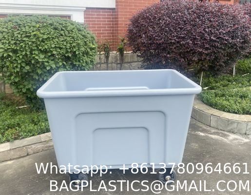 Bathroom, Hotel Trolley, Apartment, Hospital, School, Laundry Storage, Laundry Trolley Housekeeping Cart Plastic Laundry Cart Linen Trolley Bulk Laundry Truck Basket