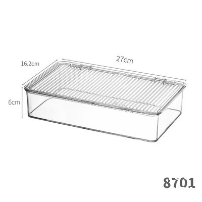 Stackable Storage Drawers,Acrylic Bathroom Makeup Organizer,Plastic Storage Bins For Vanity, Undersink, Kitchen Cabinets, Pantry, Home Organization