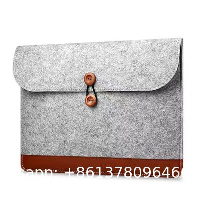Felt Laptop Bag Protective Light Weight Carrying Envelope Sleeve Case, Compatible With Asus D e l l HP Microsoft Notebook Chromebook Ultrabook, Apple MacBook Air Pro