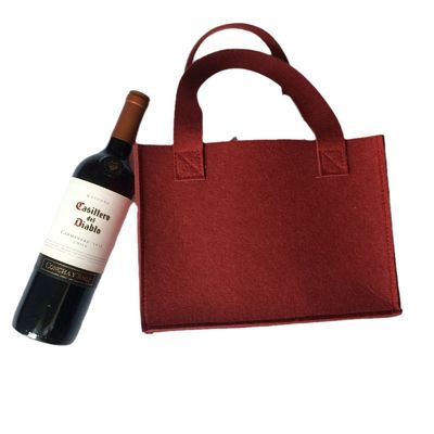 Cosmetic Bag Multi-Pocket Handbag Cartoon Felt Bag With Logo Fashionable Splicing Colors Accept Custom Logo Gift Tote Bag Felt Clothes Shopping Korean Fashion Bags
