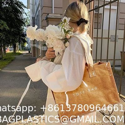 waterproof fashionable Customized Printed Dupont Paper Bag With Zipper Can Be Washed And Torn Not Break The Handbag Shoulder Crossbody Bag