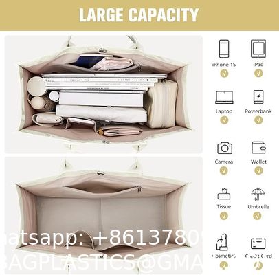 waterproof fashionable Customized Printed Dupont Paper Bag With Zipper Can Be Washed And Torn Not Break The Handbag Shoulder Crossbody Bag