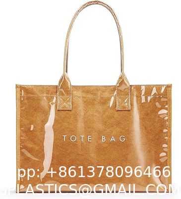 waterproof fashionable Customized Printed Dupont Paper Bag With Zipper Can Be Washed And Torn Not Break The Handbag Shoulder Crossbody Bag