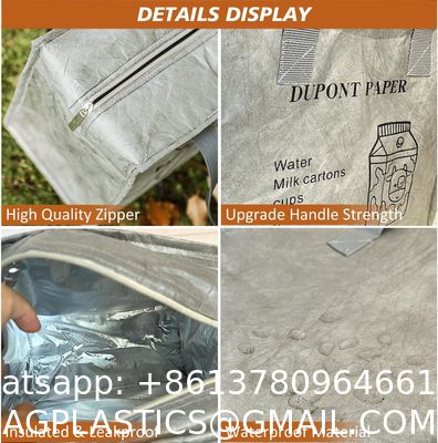 Thermal Cooler Insulated Bag, Shopping Cooler Bag Fabrics Print On Demand Custom Dirty Clothes Basket Large Laundry Basket Durable Dirty Clothes Storage Laundry Bin