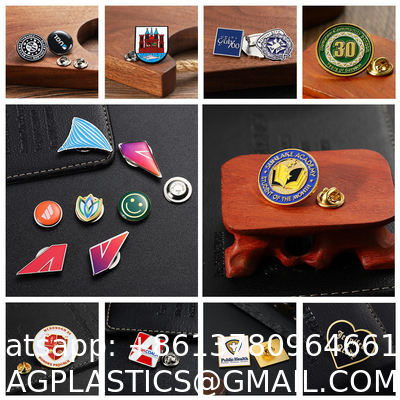 Manufacturer Custom Fashion Pins Metal Logo Badges Brooch Hard Soft Enamel Pins Lapel Pins For Clothes Decorative Hard Enamel Badge Fashion Jersey Decorative Lapel Pins for Clothes