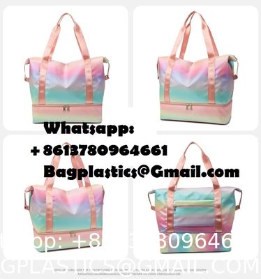 handle bag, handy bag, travel bag, Women Tote Bag, Quilted Puffer Work Shoulder Bag With Laptop Compartment Trolley Sleeve, Large Puffy Travel Handbag