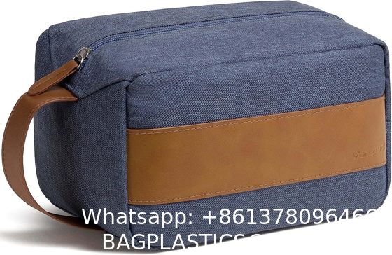 Sustainable Travel Toiletry Bag - Large Toiletry Bag For Men, Water Resistant Skincare Bag, Travel Bag For Toiletries