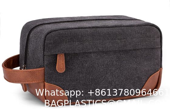 Travel Toiletry Bag For Women And Men, Water-Resistant Shaving Bag For Toiletries Accessories, Foldable Storage Bags With Divider And Handle For Cosmetics Toiletries Brushes Tools