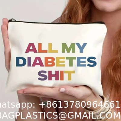 Pack Tool Bag Zipper Pouch, Premium Tool Pouch, Utility Multipurpose Storage Organizer Tool Pouches With Carabiner Metal Zipper For Tools, Stationary, Pencil Pouch