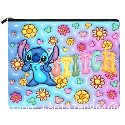 Hot Sell Summer Women New Striped Canvas Clutch Bag Handbag Purse Pouch Bag Ladies Leather Toiletries Bag Stamped Zip Pouch Cosmetic Makeup Clutch Bag for Woman