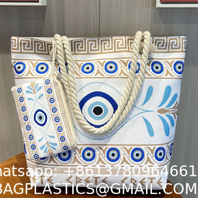 Evil Eye Tote Bag,Reusable Shopping Bags, Funny Novelty Canvas Tote Bag, Aesthetic Grocery Bags, Gifts For Women Mom