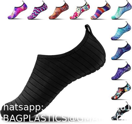 Summer Water Shoes Aqua Beach Shoes Sea Swimming Shoes Beach socks, snorkeling shoe covers, universal equipment for swimming and diving socks, snorkeling and swimming sock covers, non-slip (Lycra)