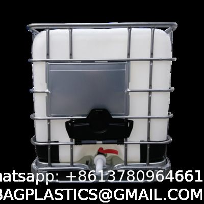 500 Liter 1000l 1500l 2000l Stainless Steel Tote Tank Ibc / Food Grade Water Liquid Storage Container Ibc Tank