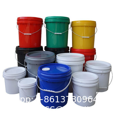 Gallon Bucket With Lid And Handle, Large Plastic Storage Paint Pail Brine, Fermenting For Beer, Wine Or Any Other Fermented Beverage Liter Round Plastic Bucket Thickened and Covered for Paint Engine