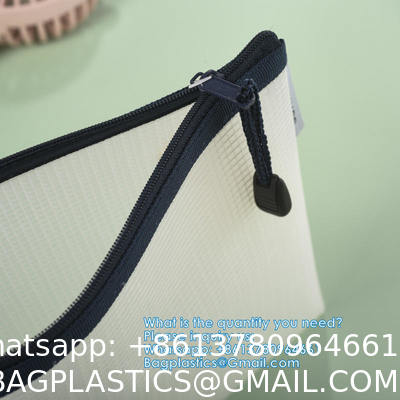 Waterproof Zipper Bags Document Multipurpose Travel Bags For Office, School, Board Game, Puzzles, Cosmetics, Travel Accessories, And Home Organization