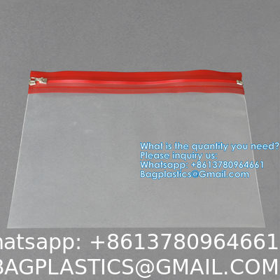 Plastic Envelopes File Folders, Plastic Folders With Pockets, Colored Folder For Documents Organizer Letter/A4 Size, Clear Filing Folders For Office School Paper Storage