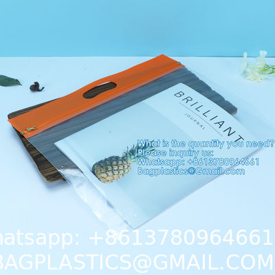 Ecofriendly sustainable Clear Document Folder, Waterproof Case Transparent Document Bag Paper Holder File Folder, Clear Plastic Folder