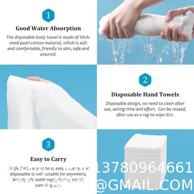 Ultra Soft, Quick Dry Disposable Hair Towels Spa Salon Towel, Portable Body Towels Disposable For Massage Beauty Hotel Camping Travel Gym
