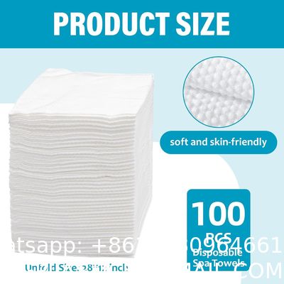 Ultra Soft, Quick Dry Disposable Hair Towels Spa Salon Towel, Portable Body Towels Disposable For Massage Beauty Hotel Camping Travel Gym