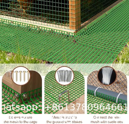Chicken Coop Predator Proof Apron,Chicken Wire Bottom Predators Resistant,Fence Netting Barrier For Chicken Coop