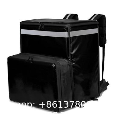 ODM/OEM Factory Customization Portable Large Reusable Delivery Motorcycle Food Delivery Bag For Pizza Takeaway Rider Food Waterproof Thicken Outdoor Backpack Food Delivery Insulated Pizza Bag