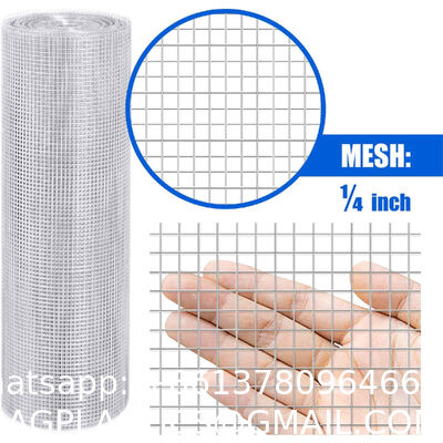 Chicken Wire Fencing, 19Gauge, Vinyl PVC Coated Mesh, Welded Wire Mesh, Perfect For Gopher Wire, Rodent Mesh, Tree Guard, Chicken Coop