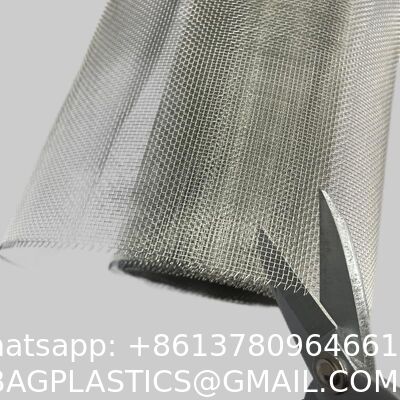 Mesh 304 Stainless Steel Woven Wire Vent Screen Roll - Fine Mesh & Cloth Vent Screen Dutch Weave Knitted Stainless Steel Wire Mesh Woven for Bending & Welding Cut to Size Services Available
