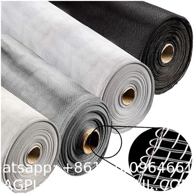 Mesh 304 Stainless Steel Woven Wire Vent Screen Roll - Fine Mesh & Cloth Vent Screen Dutch Weave Knitted Stainless Steel Wire Mesh Woven for Bending & Welding Cut to Size Services Available