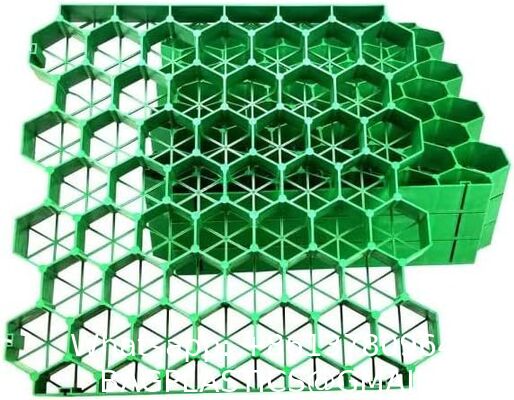 Permeable Grass Pavers Grid Flat-Interlocked,HDPE Plastic Shed Base For Landscaping And Soil Reinforcement In Parking Lots,RV And Boat Storage Pads,Driveways (8 Pieces/22 Sq.Ft.) (Green)