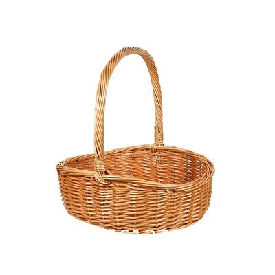 OEM Large Gift Basket Bread Flower Picnic Handmade Woven Custom Straw Wicker Rattan Storage Basket Wicker Gift Baskets Bread Flower Picnic Handmade Woven Custom Wicker Rattan Storage Basket