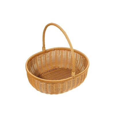 OEM Large Gift Basket Bread Flower Picnic Handmade Woven Custom Straw Wicker Rattan Storage Basket Wicker Gift Baskets Bread Flower Picnic Handmade Woven Custom Wicker Rattan Storage Basket