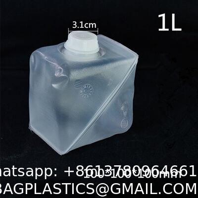 BPA Free Collapsible Water Container With Spigot, Camping Water Storage Carrier Jug For Outdoors Hiking Backpack & Survival Kit, Foldable Portable Water Canteen 1.3/2.6/5.3 Gallon