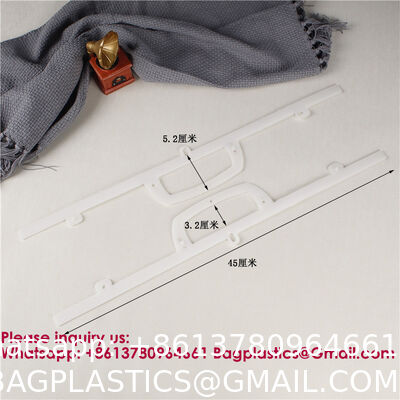 Hard Handle Hanger For Bag, Bag With Handle, Bag With Hanger, PLASTIC HANDLE PLASTIC HANGER HANDLE BAG HANGER BAG Wholesale Plastic Detachable Bag Handle Packaging Bag Handles Hanger Bags Accessories