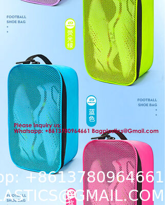 Shoe Bag For Travel, Water-Resistant Shoe Pouch For Gym, Odor-Resistant Soccer Cleats Bag For Sport Travel, Sneaker Bags, Waterproof Travel Shoe Bags with Zipper for Packing, Golf Shoe Dust Bags