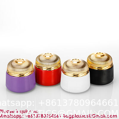 Refillable Glass Cream Jar With Metal Lid, Travel Skincare Container For Lotion And Gloss Storage, Compact Cosmetic Bottle For Middle East Dubai Use GLASS BOTTLE MINI BOTTLE COSMETIC LOTION BOTTLE