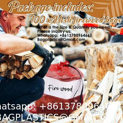 Onion Bags Reusable Mesh Produce Storage With Drawstring Firewood Bags Onion Potato Storage Sacks For Garden Vegetable Fruit Produce Packaging Supplies